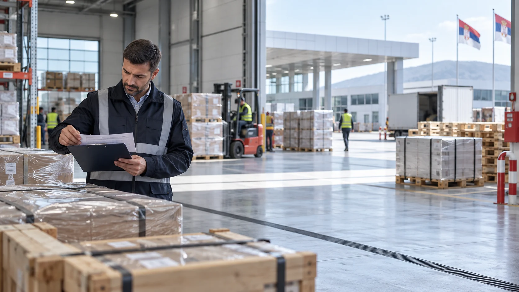 Stručna kontrola robe i dokumentacije u savremenom logističkom centru